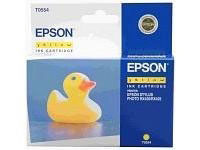 Epson T0554 Yellow Ink Cartridge (C13T055440)